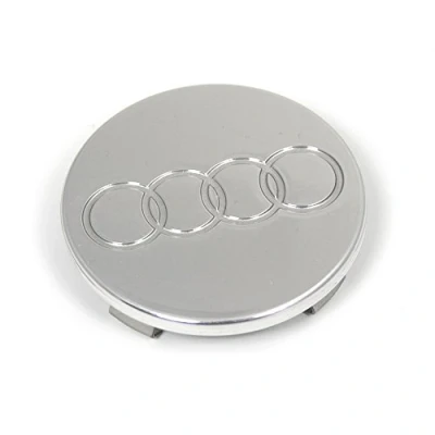 Abbildung von Audi 8N0601170Z33 Radzierkappe (1 Stück) Radabdeckung Felgendeckel Kappe Nabenkappe alu poliert