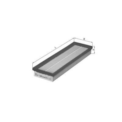 Abbildung von MAHLE ORIGINAL LX 1085 Luftfilter 41,8 113 373,0, 373,0 Filtereinsatz ROVER: 45 Hatchback, Limousine