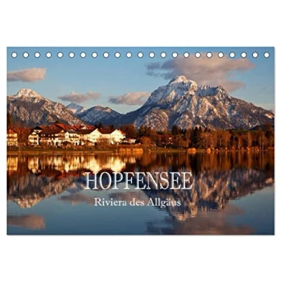 Abbildung von Hopfensee Riviera des Allgäus (Tischkalender 2025 DIN A5 quer), CALVENDO Monatskalender