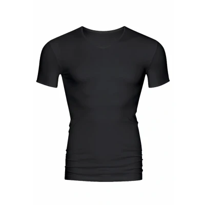 Abbildung von mey MIT Vausschnit Unterhemd/shirt, Herren, Größe: Medium, Schwarz