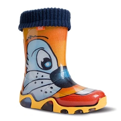 Abbildung von DEMAR Kinder Gummistiefel gefüttert STORMER LUX (Size 22/23 EU) Katze