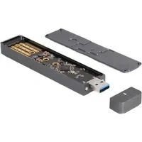 Abbildung von Externes Gehäuse M.2 NVMe PCle SSD, SATA Laufwerksgehäuse