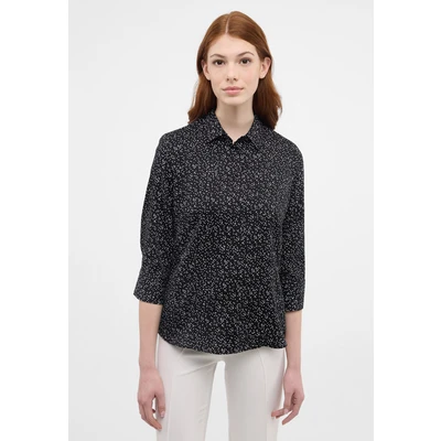 Abbildung von Eterna Regular FIT Hemdbluse, Damen, Größe: 36, Schwarz