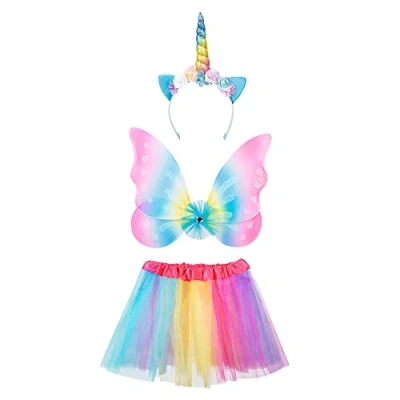Abbildung von Unicorn Fee Set von Regenbogen pro Satz