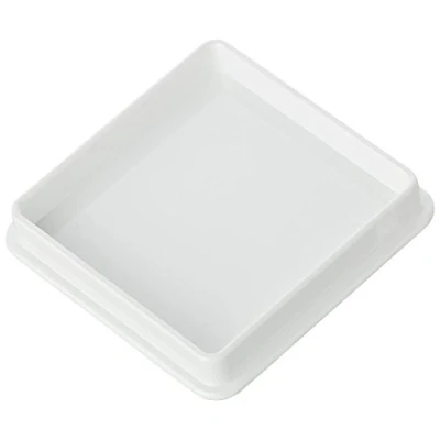 Abbildung von haggiy Klavieruntersetzer Möbeluntersetzer, Premium (extrem stabil) weiß, 60x60 mm (4 Stk.)