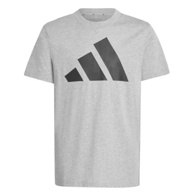 Abbildung von adidas Unisex Kinder Essentials T Shirt Shirt, MEDIUM Grey Heather/Black,