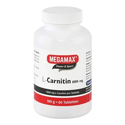 Abbildung von MEGAMAX L Carnitin 1000 mg 60 St