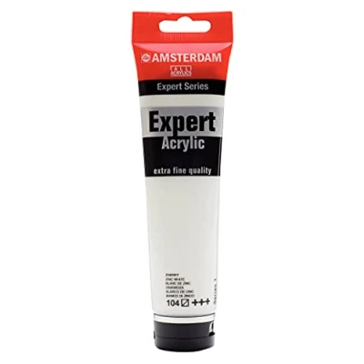 Abbildung von Amsterdam Expert Serie Acryl Tube 150 ml Zink weiß 104 (19151040)