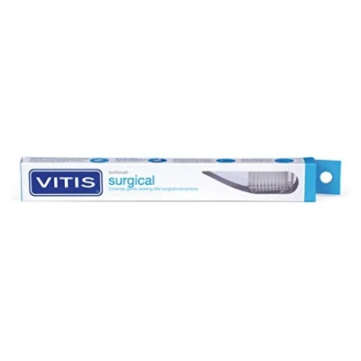 Abbildung von Vitis Chirurgische Zahnbürste: Weiß, Ultra Weich, Manuell, Erwachsene