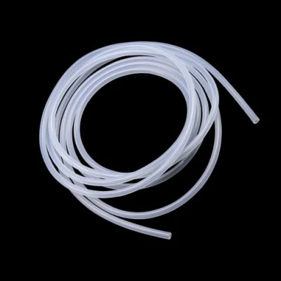Abbildung von iMeistek Silikonschlauch 3mm ID x 5mm OD 4 Meter, Flexibler Lebensmitteltaugliche Schlauch Wasser Luft Rohr Transparent