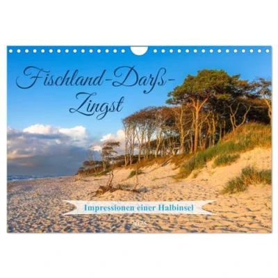 Abbildung von Fischland Darß Zingst 2025 Impressionen einer Halbinsel (Wandkalender DIN A4 quer), CALVENDO Monatskalender