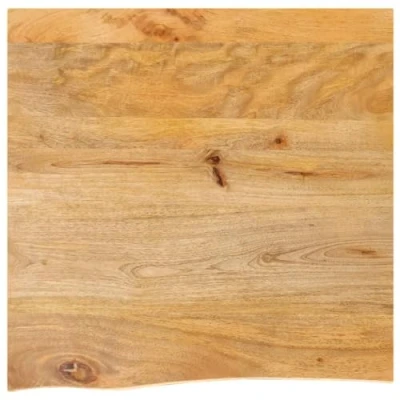 Abbildung von vidaXL Tischplatte mit Baumkante 40x40x2,5 cm Raues Mango Massivholz (1 St)