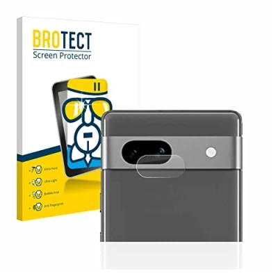 Abbildung von BROTECT Schutzglas für Google Pixel 7a (NUR Kameraschutz) Schutzfolie Panzer Folie Glas [Extrem Kratzfest 9H, Anti Fingerprint, Ultra Transparent]
