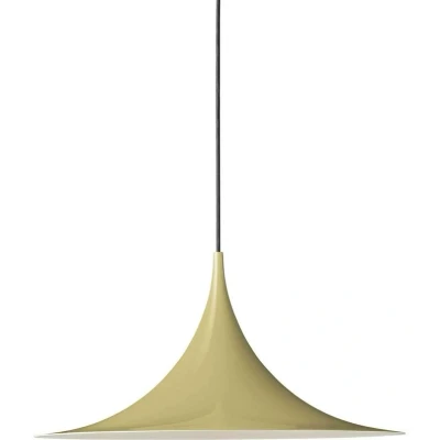 Abbildung von GUBI Hängeleuchte Semi, Ø 47 cm, fenchelsamen creme glänzend