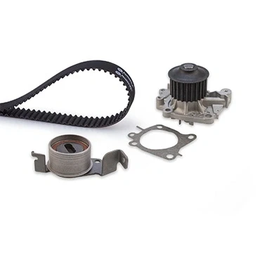 Abbildung von GATES KP15445XS 1 Wasserpumpe + Zahnriemensatz mit Tru Power MITSUBISHI: Carisma Schrägheck, Limousine