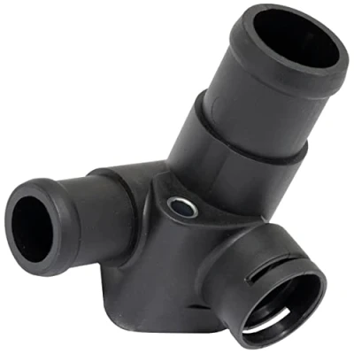 Abbildung von AERZETIX C66180 Kühlmittelflansch mit dichtungsring einbauseite: zylinderkopf, seitlich kompatibel 028 121 132 heizung