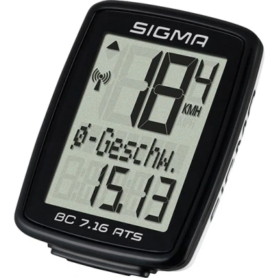 Abbildung von SIGMA SPORT Fahrradcomputer &quot;BC 7.16 ATS&quot;, kabellos