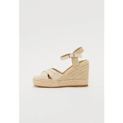 Abbildung von TOM Tailor Plateausandalette, Damen, Größe: 41, Offwhite Schuhe