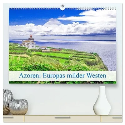 Abbildung von Azoren: Europas milder Westen (hochwertiger Premium Wandkalender 2025 DIN A2 quer), Kunstdruck in Hochglanz