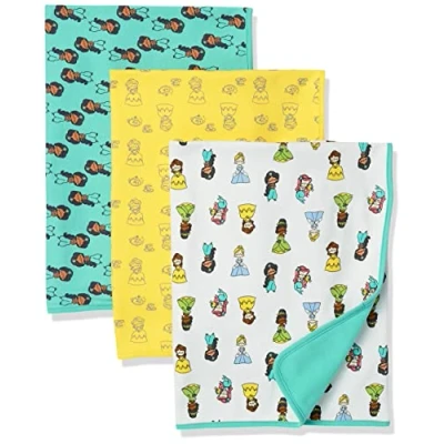 Abbildung von Amazon Essentials Disney Marvel Star Wars Princess Mädchen Wickeltücher, 3er Pack Wish, Einheitsgröße