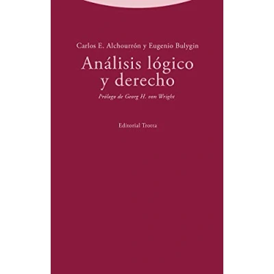 Abbildung von Análisis lógico y derecho (Estructuras Procesos. Derecho)