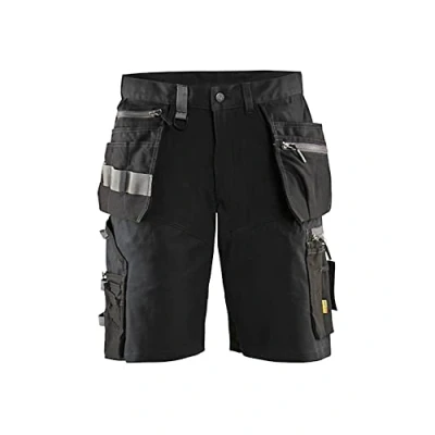 Abbildung von Blaklader 159813439900C48 Handwerker Shorts mit Stretch, Schwarz, Größe C48
