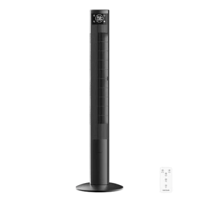 Abbildung von Cecotec Turmventilatoren EnergySilence 9090 Skyline Ionic, 119 cm, 45W, Ionisator, LED Touch Screen, Fernbedienung, 3 Modi und Geschwindigkeiten, 12h Timer, Oszillation 70º