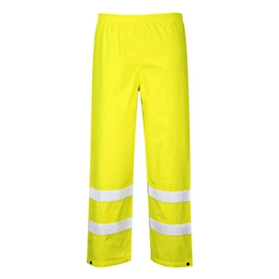 Abbildung von Portwest Warnschutz Hose Traffic, Größe: 4XL, Farbe: Gelb, S480YER4XL