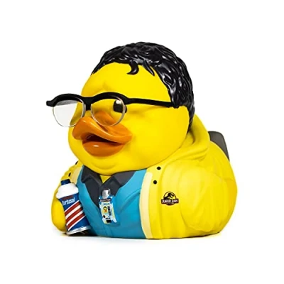 Abbildung von TUBBZ Box Ausgabe Dennis Nedry Sammler Vinyl Gummiente Figur Offizielles Jurassic Park Merchandise Fernsehen, Filme &amp; Videospiele