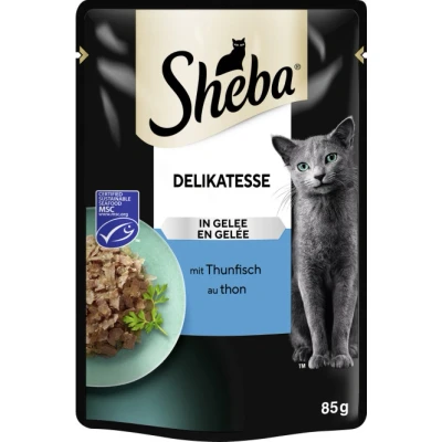 Abbildung von Sheba Delikatesse in Gelee mit Thunfisch