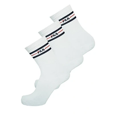 Abbildung von Fila F9092, Socken Uni, weiß, 39/42