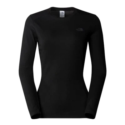 Abbildung von THE NORTH FACE Damen Baselayer W Easy L/S Crew Neck TNF Black, S, NF0A4CB6JK3