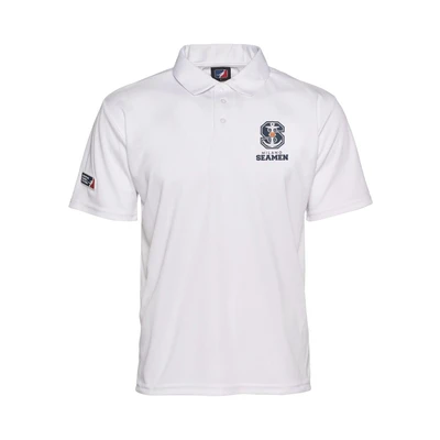 Abbildung von DEF Poloshirt, Herren, Größe: Small, Bright white