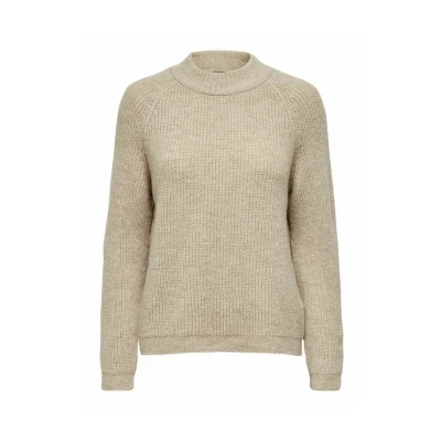 Abbildung von ONLY Carmakoma Curvy Langarm Strickpullover, Damen, Größe: S 42/44, Whitecap gray