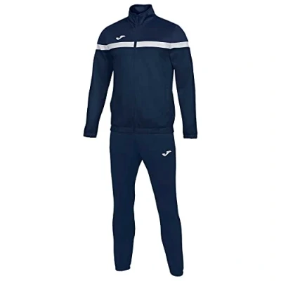 Abbildung von Joma Herren Donau Trainingsanzug, Marine weiß, 3XS