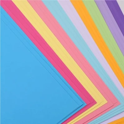 Abbildung von 3x 100 Blatt Pastellpapier Buntpapier 230 g/m² A4 Kopierpapier Druckerpapier bunt zum Basteln &amp; gestalten Bastelpapier Tonkarton Pappe