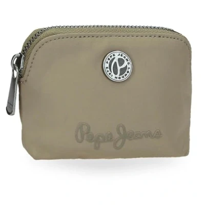 Abbildung von Pepe Jeans Corin, lässige Rucksäcke, Reisetaschen, Geldbörsen, Grün und Rosa, Kunstleder für Damen von Joumma Bags, grün, Talla única, Runde Geldbörse