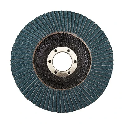 Abbildung von Silverline 868821 Zirkonium Fächerscheibe 115 mm, 60er Körnung