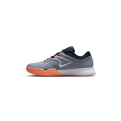Abbildung von Nike Performance Vapor PRO CLAY Tennisschuh für Sandplätze, Herren, Größe: 42, Ashen slate football grey obsidian Textil