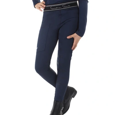Abbildung von Reitleggings full grip Mädchen QHP Eden