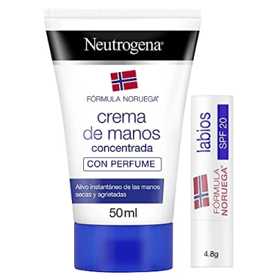Abbildung von Neutrogena Fórmula Noruega Crema De Manos Concentrada 50ml + Protector Labial SPF 20, 4.8gr