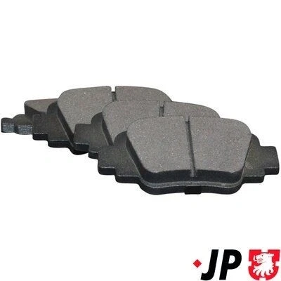 Abbildung von JP GROUP 4063700210 Bremsbelagsatz Hinterachse exkl. Verschleißwarnkontakt NISSAN: MICRA 2