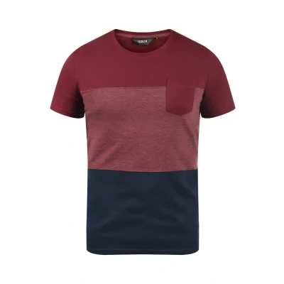 Abbildung von Solid Sdmingo Tshirt print, Herren, Größe: XXL, Wine red