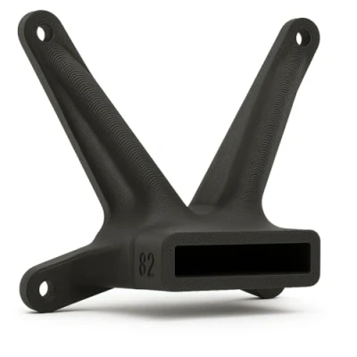 Abbildung von 3idee VESA Adapter, Mount kompatibel mit HP Monitor (22f, 22es, 22ea, 24f, 24es, 24er, 24ea, 27f, 27es, 27er, 27ea etc.) Halterung 75x75mm für Monitore ohne Anschluss (Black)