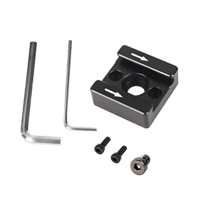 Abbildung von HCLZOE 1Set 1/4 Gewinde Cold Hot Shoe Mount Adapter für DSLR Camera Cage Rig / /LED Licht/Mikrofon/Monitormontage