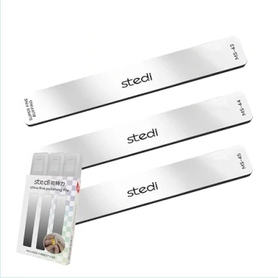 Abbildung von stedi Hobby Model Polierwerkzeuge 3 PCS, Ultimative Präzisions Glaspolierfeilen, #320 400 Grit, #400 600Grit, #10000 Grit