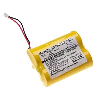 Abbildung von vhbw 1x Batterie kompatibel mit Panasonic BR ACF2R PLC Programmable Logic Controller (2000 mAh, 6 V, Li MnO2)