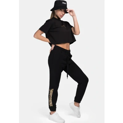 Abbildung von Lonsdale Kerrysdale Jogginghose, Damen, Größe: XL, Black gold