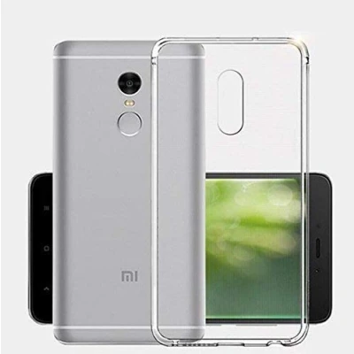 Abbildung von CoverKingz Handyhülle für Xiaomi Redmi Note 4/4X Silikonhülle Soft Case Bumper Durchsichtig Handy Hülle Slim Cover Transparent