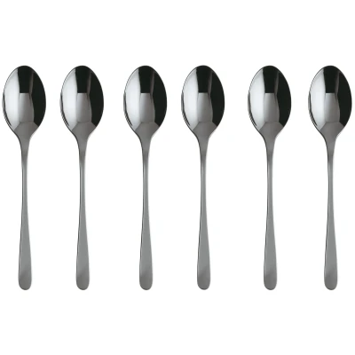 Abbildung von Sambonet Taste Edelstahl/PVD schwarz Set 6 Mokkalöffel